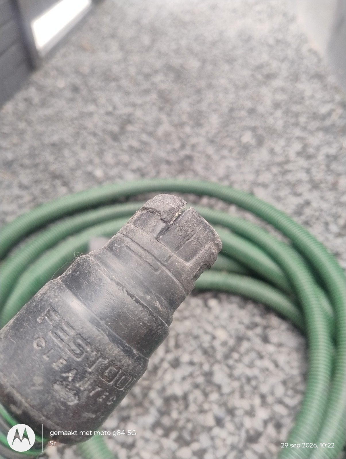 festool stofzuiger slang van 10 meter