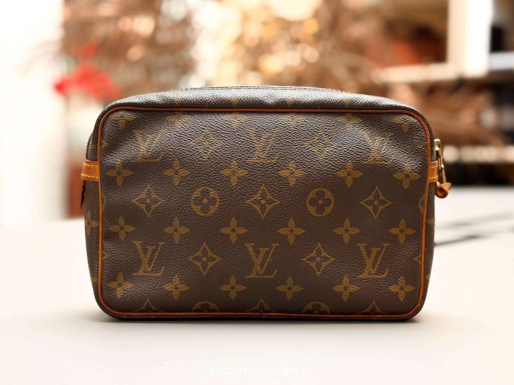 Louis Vuitton Compiegne 23 Clutch Bag, Gebruikt, Bruin, Overige typen, Niet ingevuld