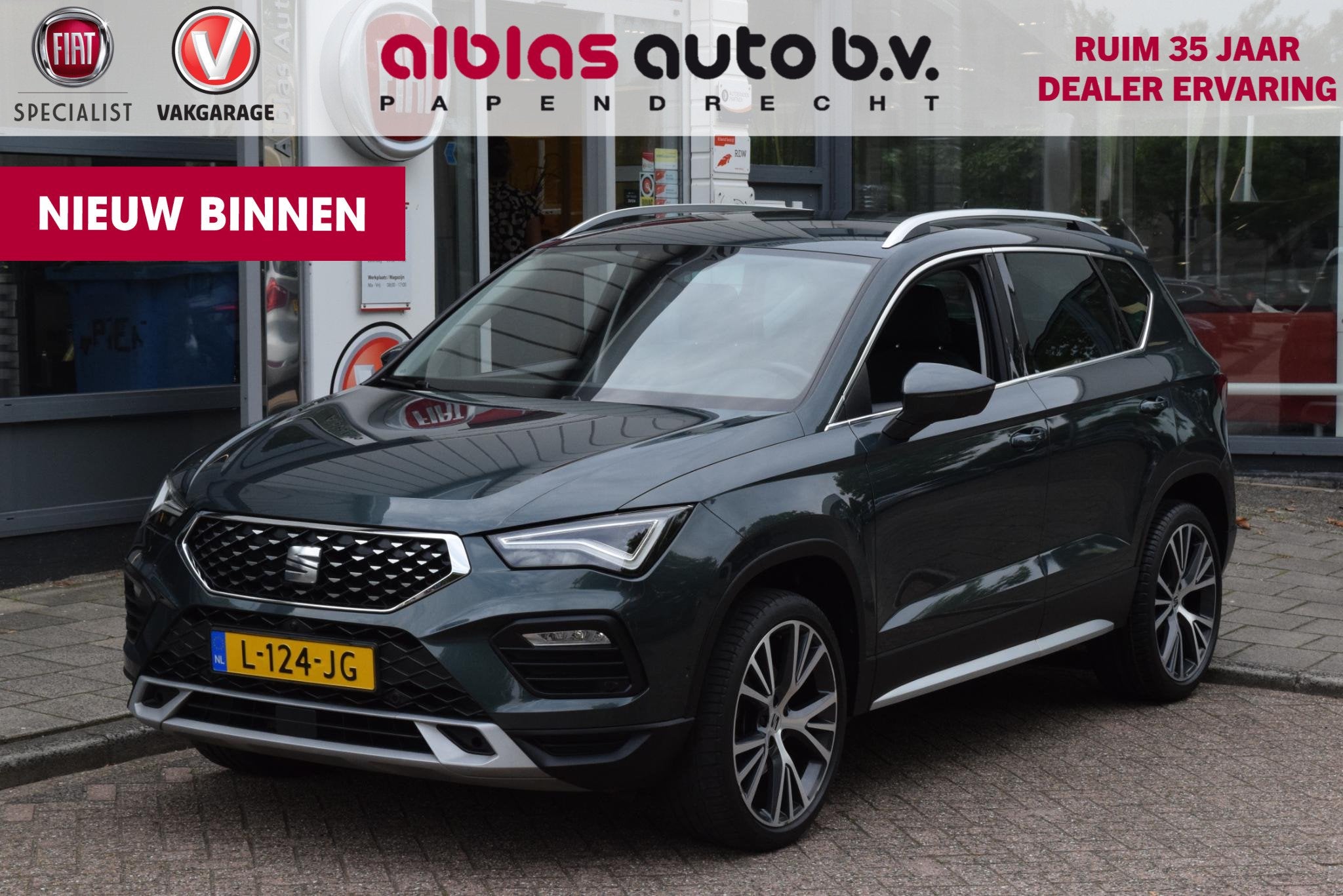 SEAT Ateca 1.5 TSI Xperience Business Intense, Auto's, Euro 6, 4 cilinders, Origineel Nederlands, Bedrijf