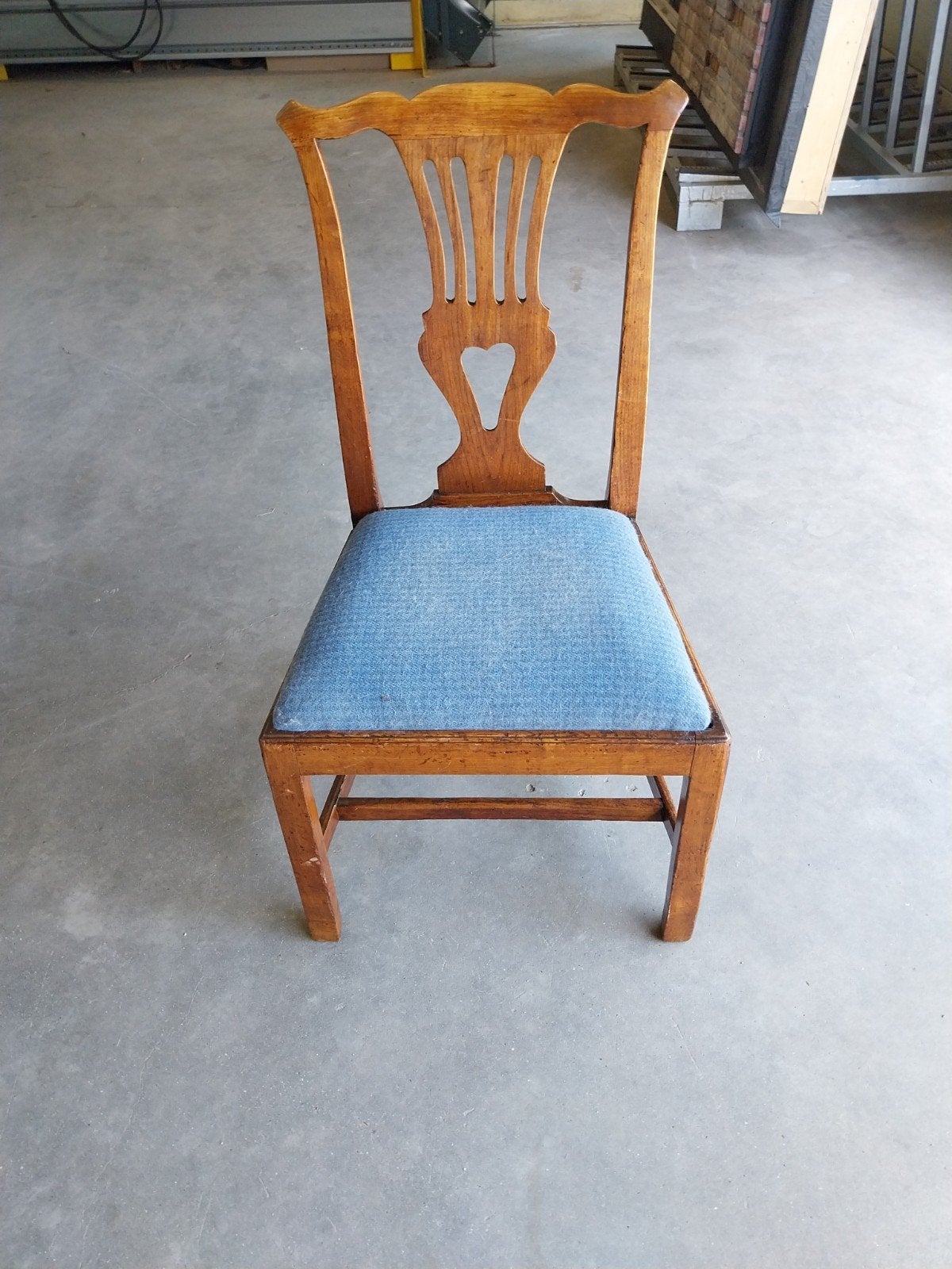 6 Eettafelstoelen - Zitting eenvoudig te herstofferen, Ophalen of Verzenden