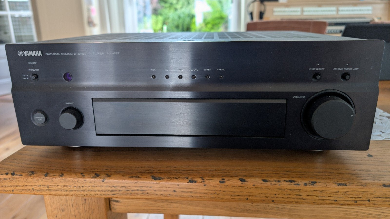 Yamaha AX-497 Stereo Versterker - Z.G.A.N., Audio, Tv en Foto, Ophalen, Zo goed als nieuw, Stereo, Yamaha