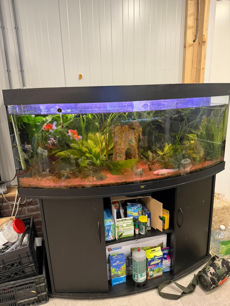 Mooi beplante juwel 450 vision, Dieren en Toebehoren, Vissen | Aquaria en Toebehoren, Ophalen, Gebruikt, Leeg aquarium