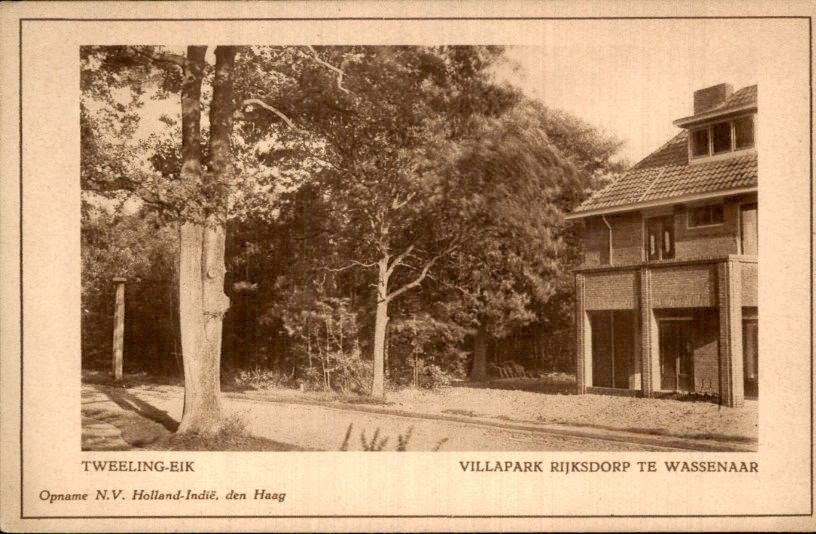 Wassenaar - Rijksdorp - 1930, Verzenden, 1920 tot 1940, Ongelopen, Zuid-Holland