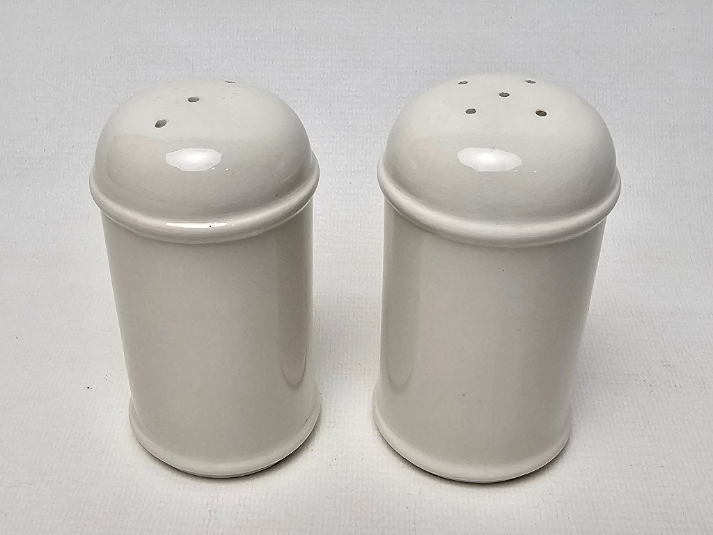 # Wedgwood Midwinter Stonehenge peper en zout stel, Gebruikt, Overige typen, Ophalen of Verzenden, Overige stijlen