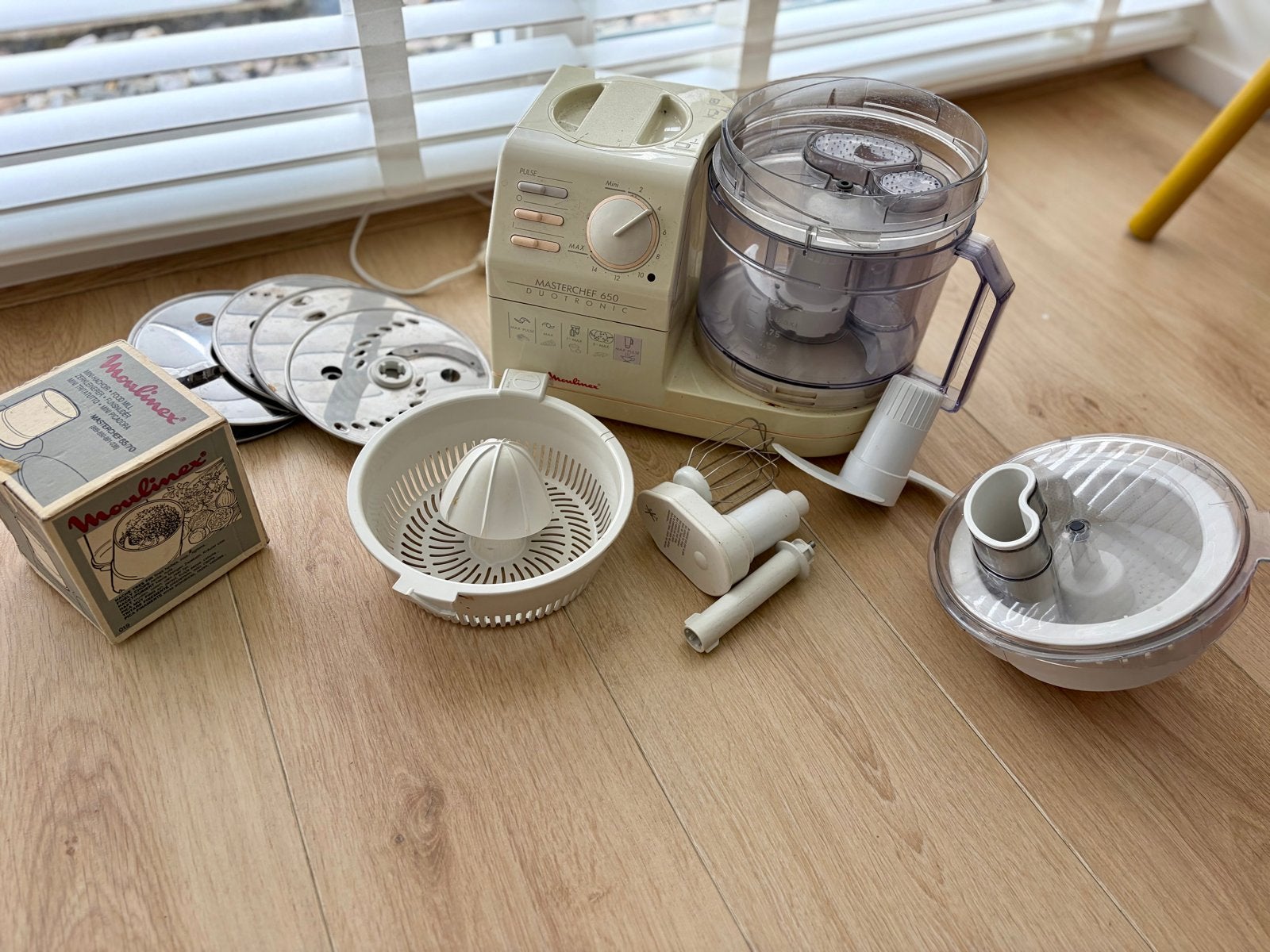 Moulinex Masterchef 650 Duotronic Keukenmachine, Ophalen of Verzenden, Koffie of Thee, Zegels, Bonnen of Punten