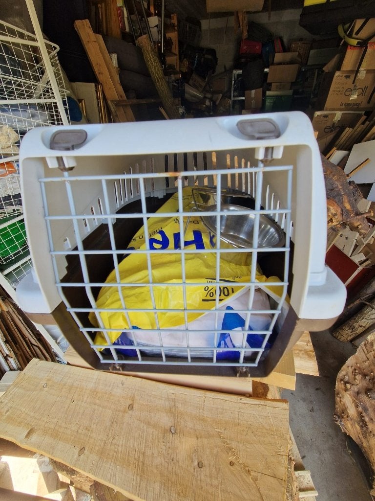 Kunststof reismand voor huisdier 46x22x22cm, Dieren en Toebehoren, Ophalen