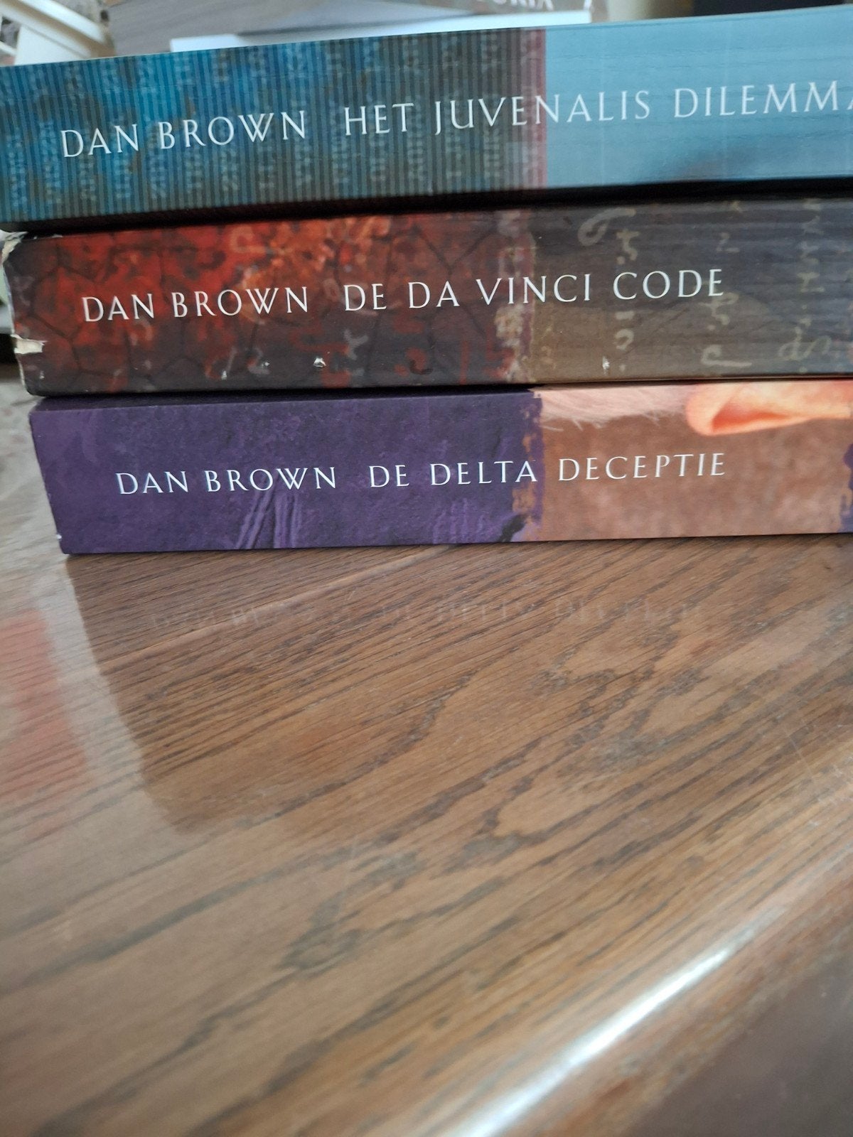 Dan Brown Boeken: De Da Vinci Code, Het Juvenalis Dilemma, Ophalen of Verzenden, Gelezen, Dan Brown, Nederland