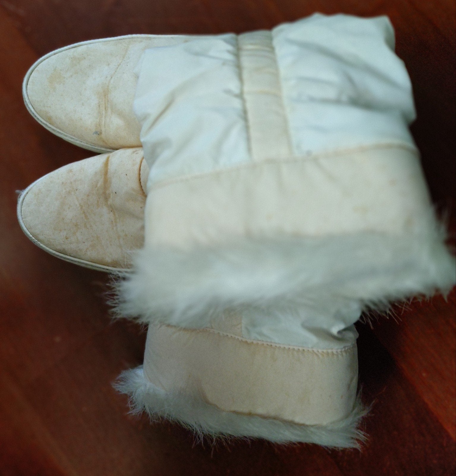 Witte Snowboots met Bontrand - Maat 38, Wit, Snowboots, Ophalen of Verzenden, Onbekend