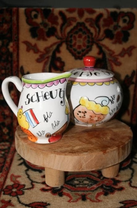 Blond Amsterdam Melk en Suikerpot, Huis en Inrichting, Blond Amsterdam, Overige typen, Onbekend, Blond Amsterdam