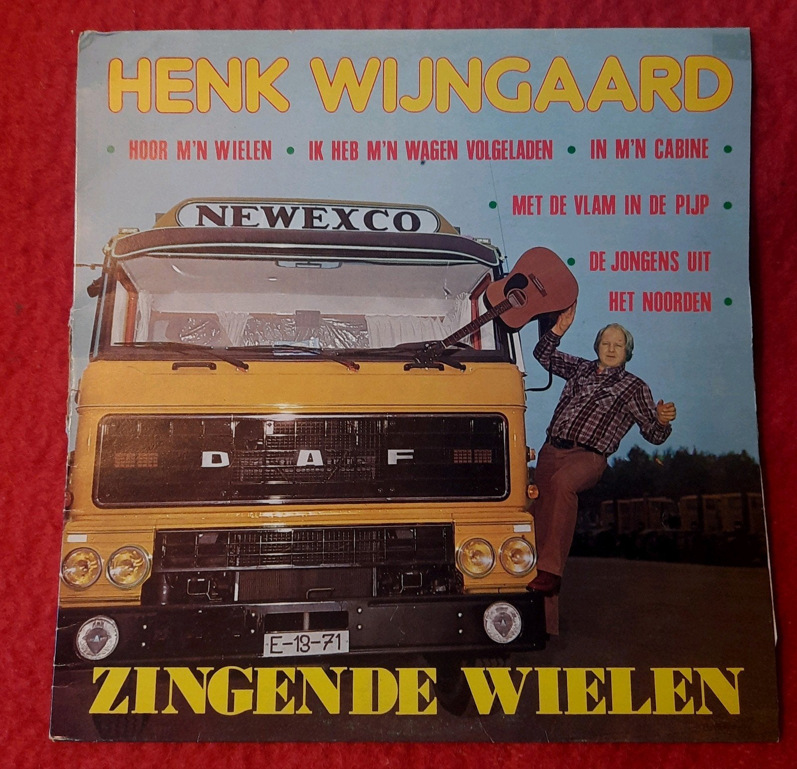 Henk Wijngaard -  Zingende Wielen, Ophalen of Verzenden, Gebruikt, Overige formaten, Levenslied of Smartlap