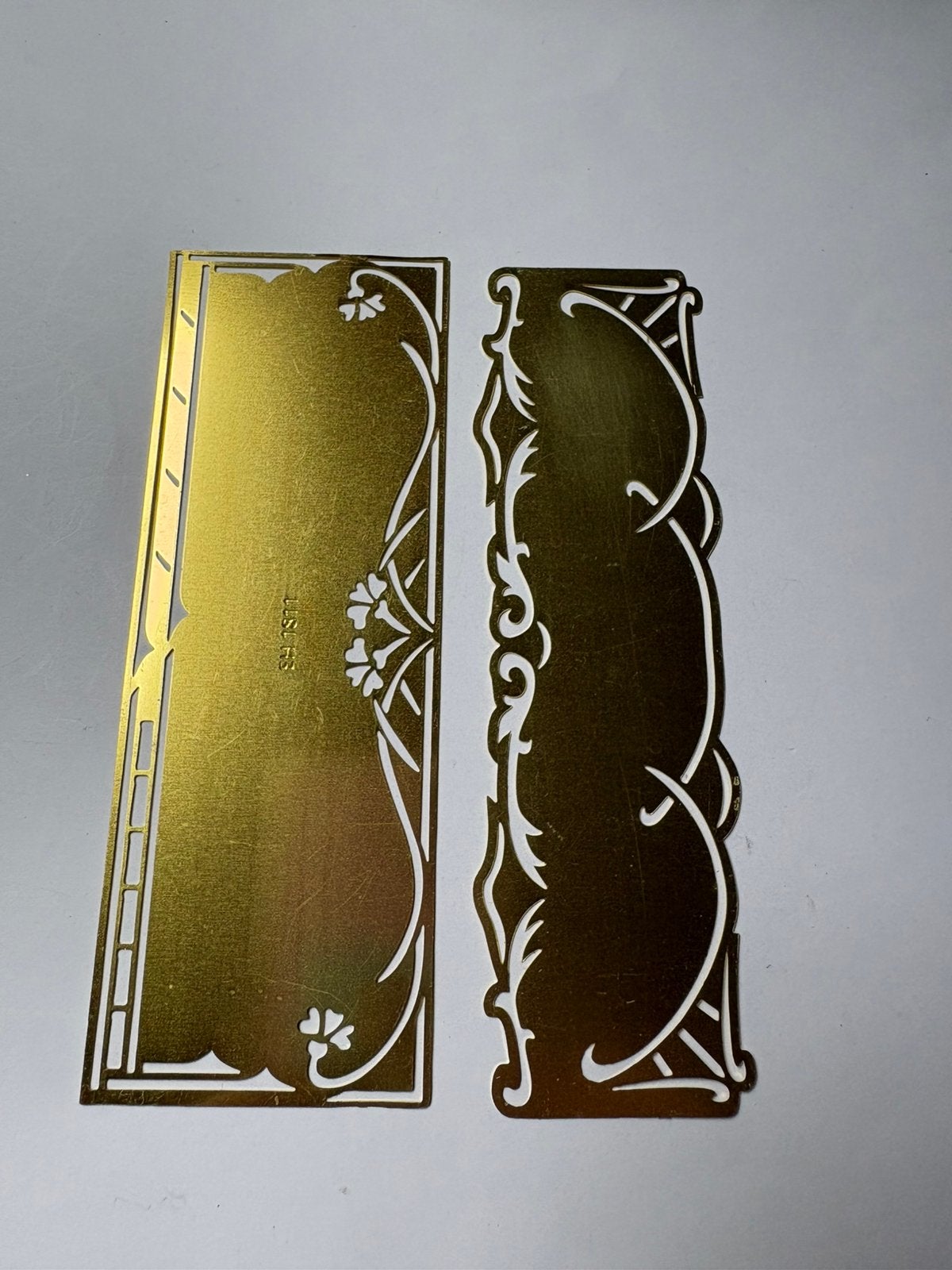 Embossing mallen van metaal samen 1,00, Hobby en Vrije tijd, Kaarten | Zelf maken, Ophalen of Verzenden, Zo goed als nieuw, Overige thema's