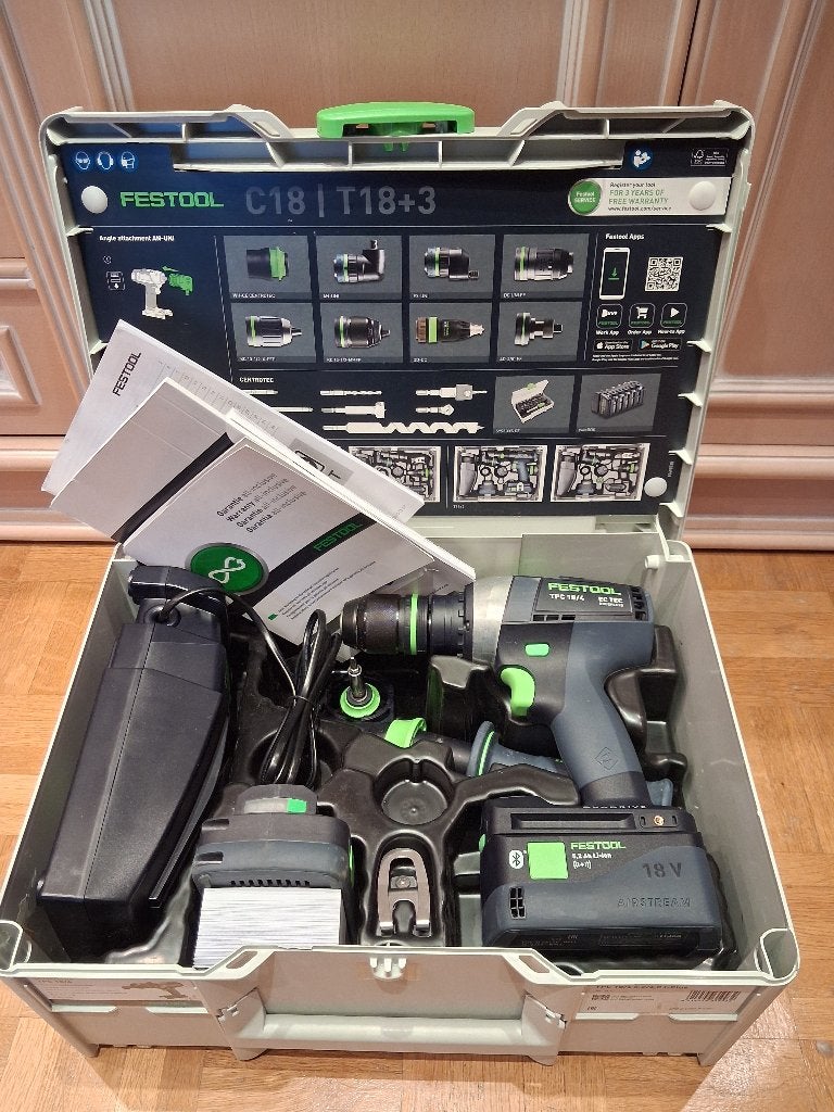 Festool TPC/4 Quadrive, Ophalen of Verzenden, Nieuw, Boor- en Schroefmachine