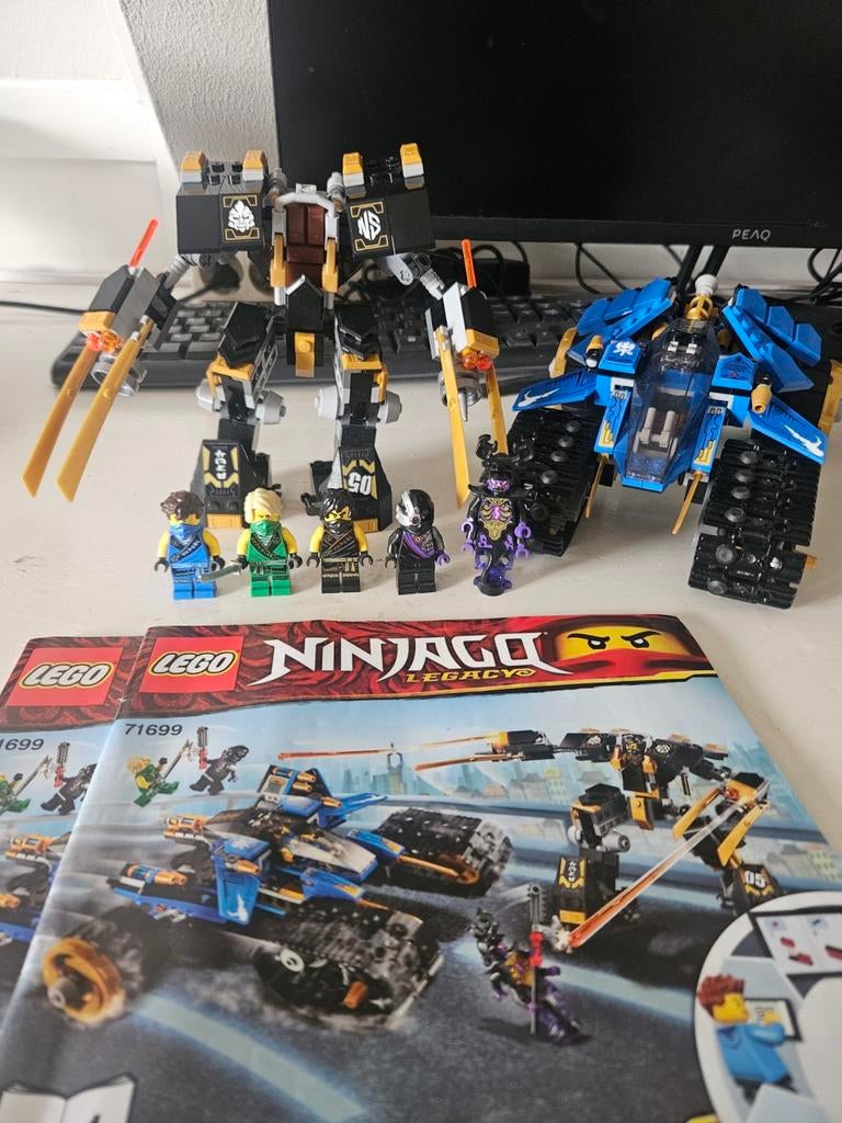 Lego ninjago 71699 legacy thunder raider, Lego, Ophalen of Verzenden, Zo goed als nieuw, Ninjago