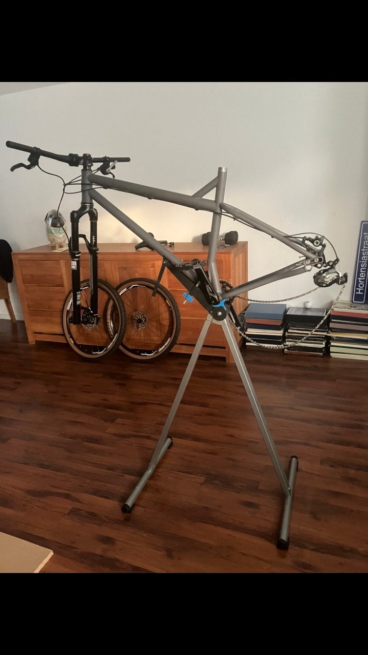 Tacx Cyclestand, Ophalen, Gebruikt