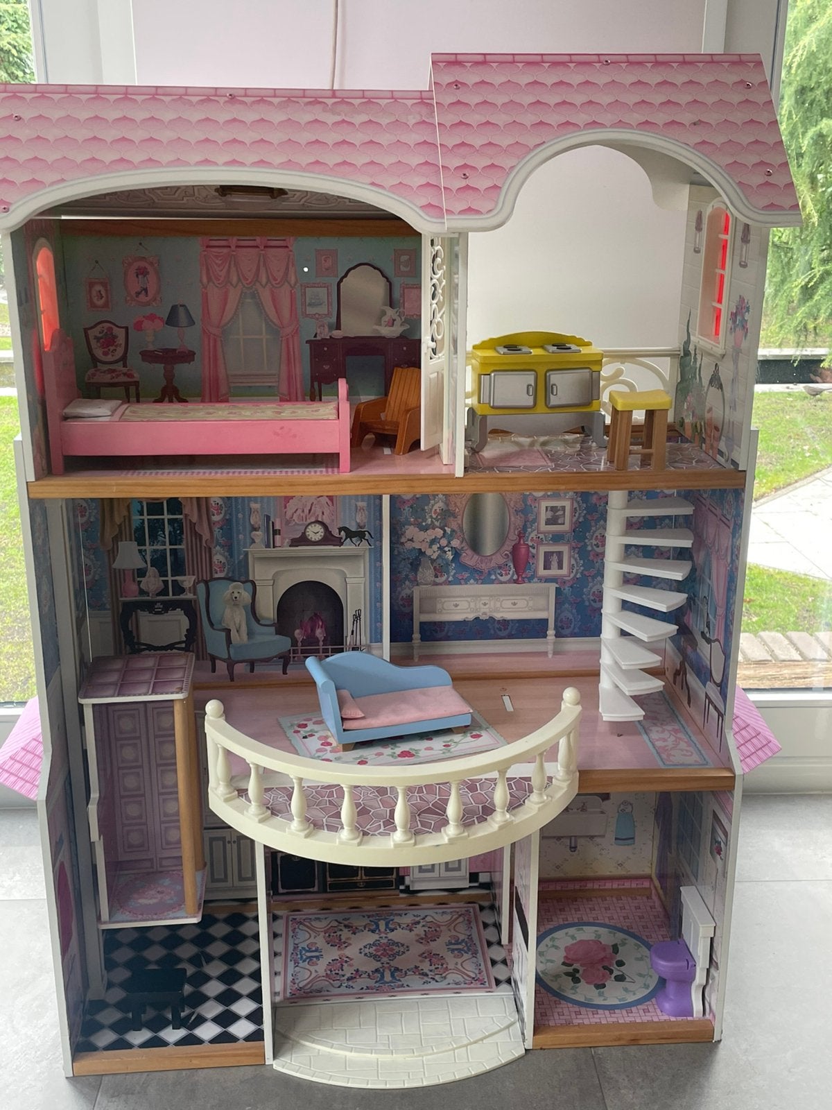 Poppenhuis Kidkraft, Ophalen of Verzenden, Zo goed als nieuw, Poppenhuis