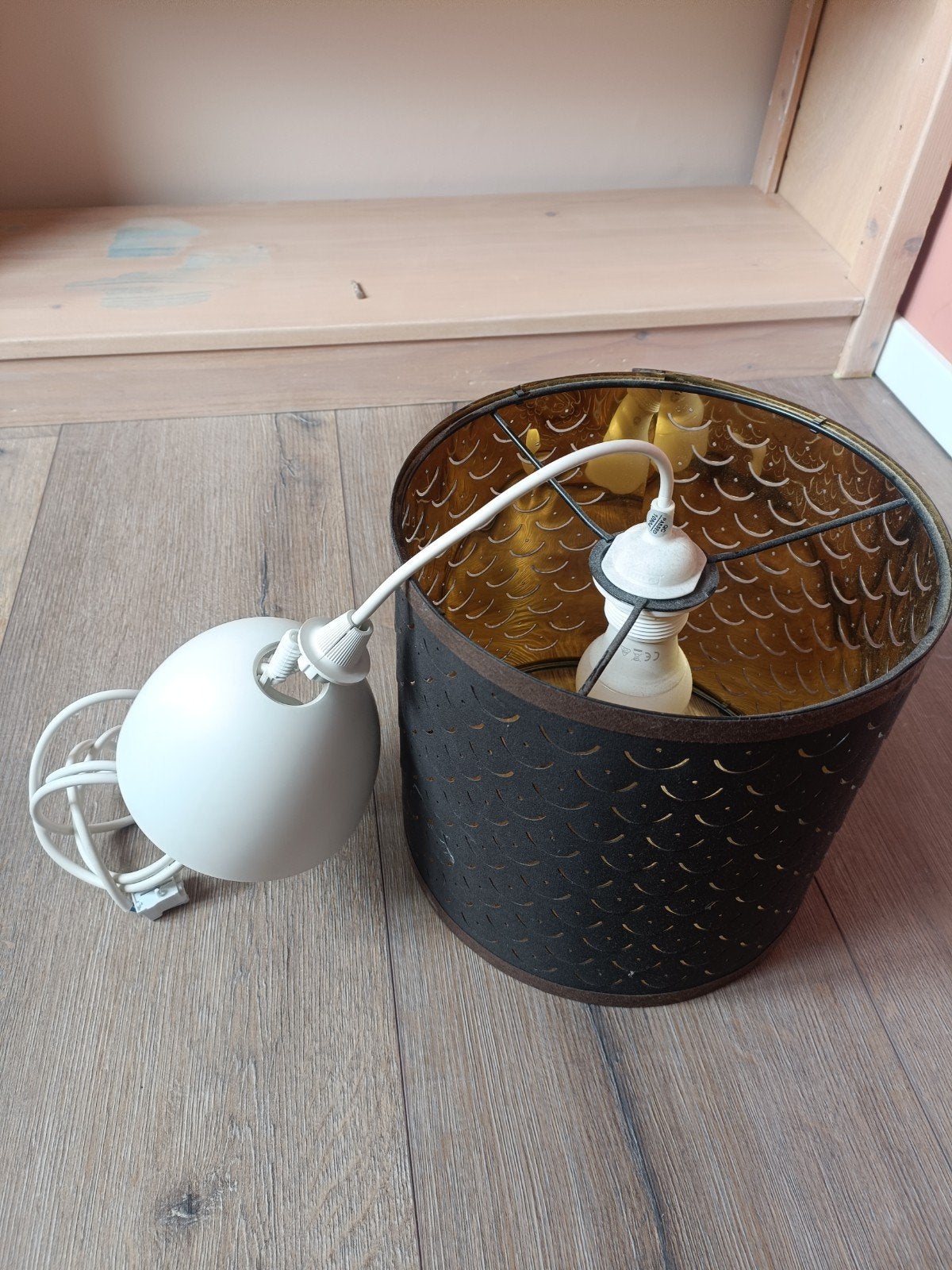 IKEA hanglamp, Ophalen, Gebruikt, Gloeilamp, E27 (groot)