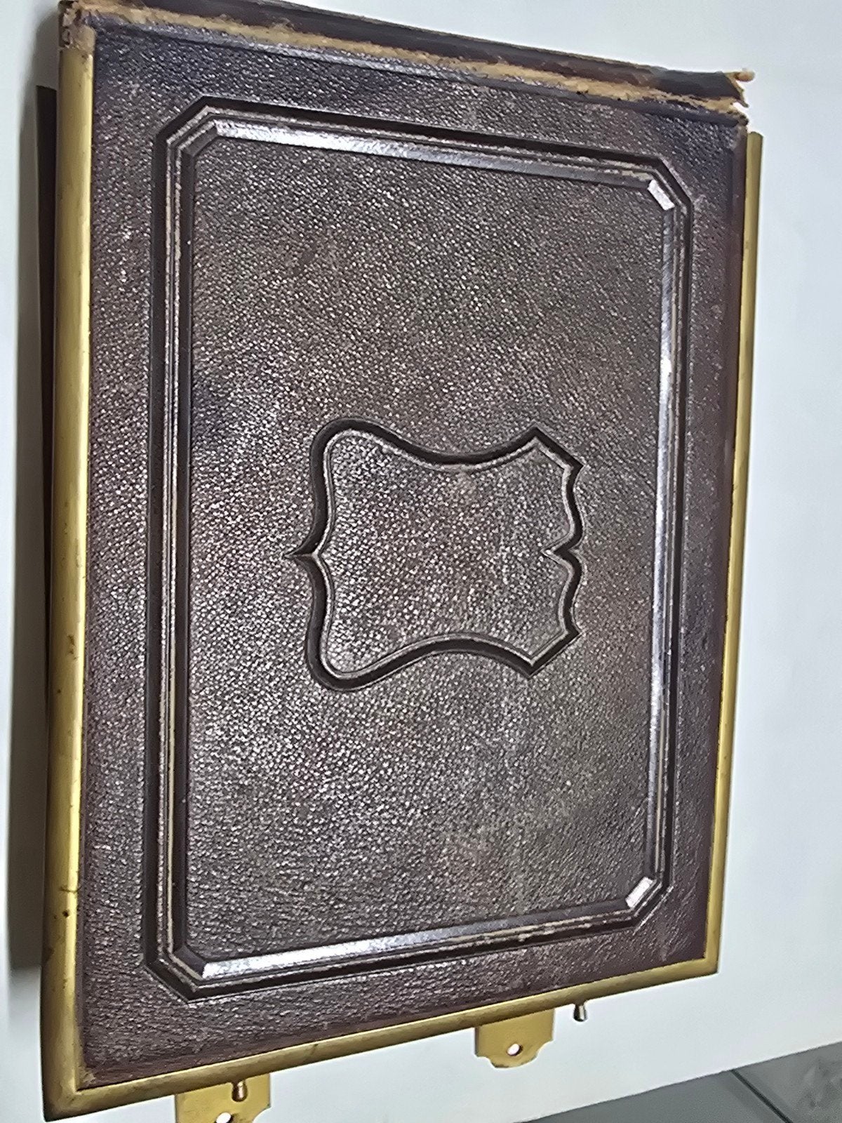 Antiek Fotoalbum met Gouden Randen, Ophalen of Verzenden