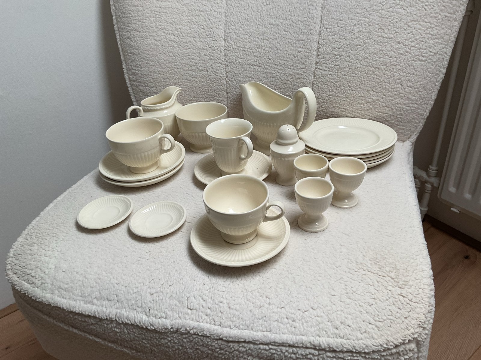 Wedgwood Edme servies: diverse onderdelen, Huis en Inrichting, Keuken | Servies, Gebruikt, Klassiek, Overige typen, Ophalen of Verzenden
