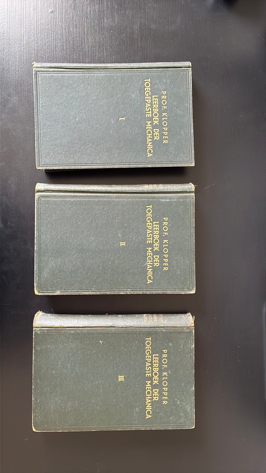 Prof. Klopper. Leerboek der Toegepaste Mechanica, Boeken, Techniek, Ophalen, Gelezen, Geotechniek