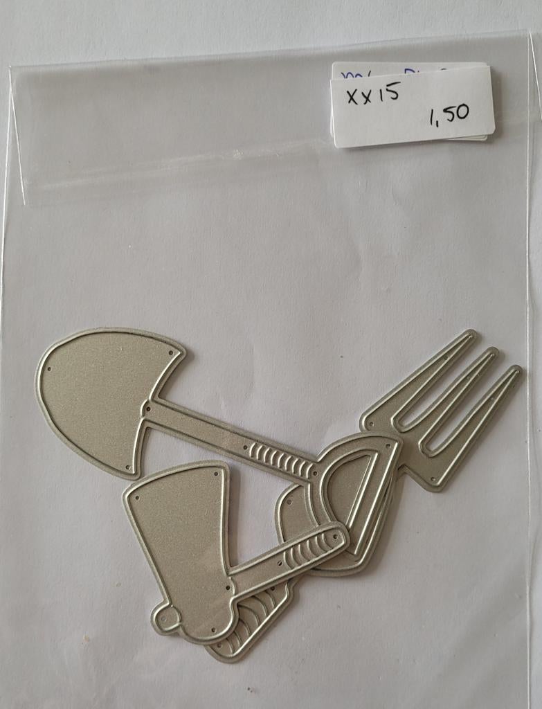 Verschillende gebruikte en ongebruikte snijmallen en stempel, Ophalen of Verzenden, Frame of Mal