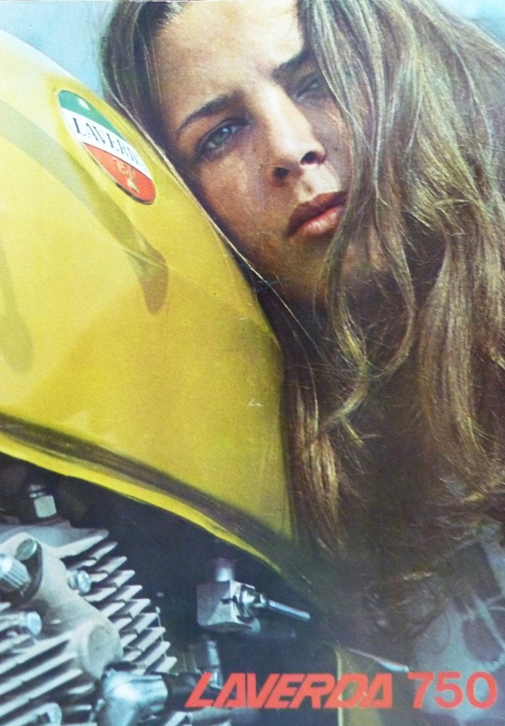 Folder LAVERDA 750 1971, Ophalen of Verzenden, Overige merken