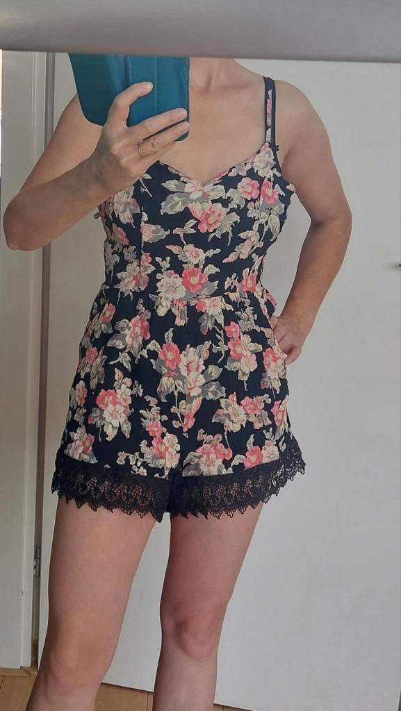 Playsuit, Zwart, Topshop, Ophalen of Verzenden, Zo goed als nieuw