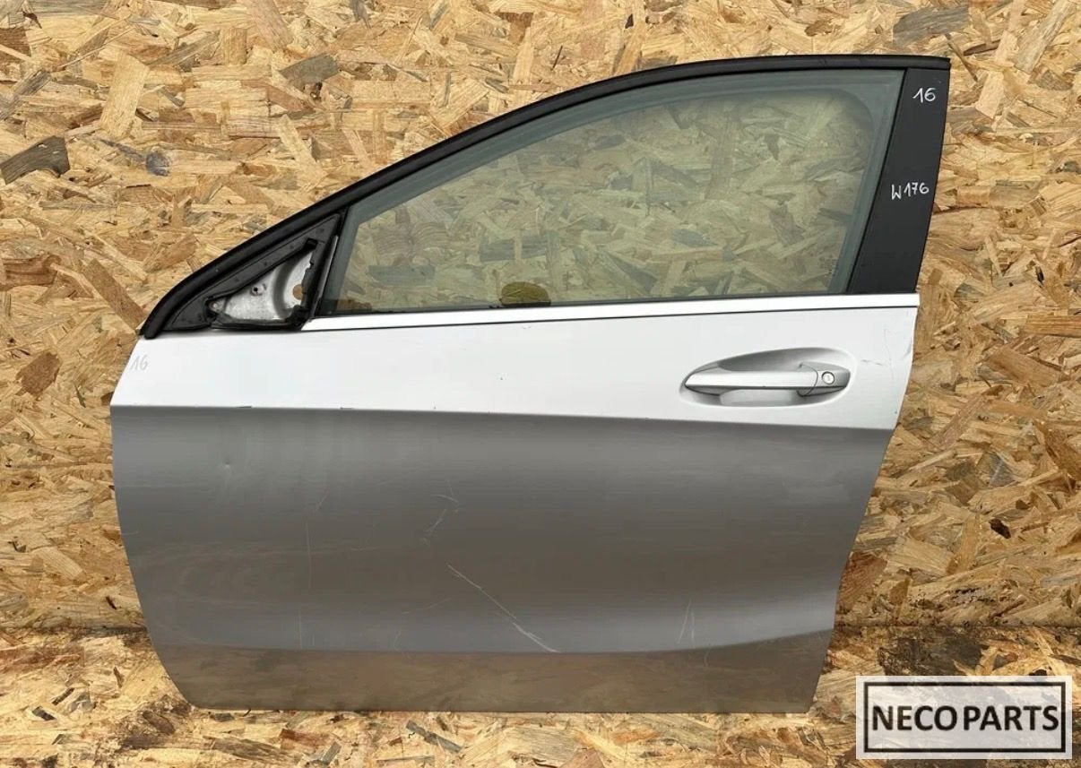 MERCEDES A KLASSE W176 PORTIER DEUR LINKS COMPLEET ORIGINEEL, Gebruikt, Ophalen of Verzenden, Achter, -