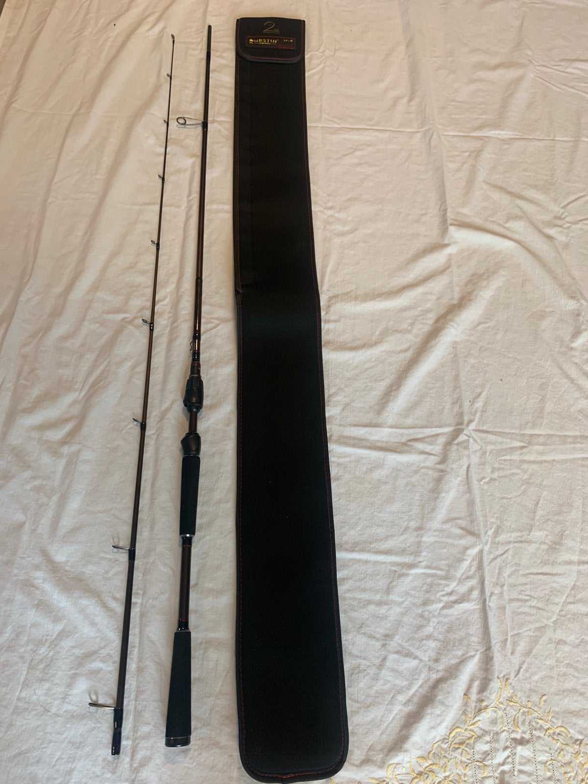 Westin W4 Finesse shad. Nieuw! 2,20mtr. 10-28 gram., Ophalen of Verzenden, Nieuw, Werphengel