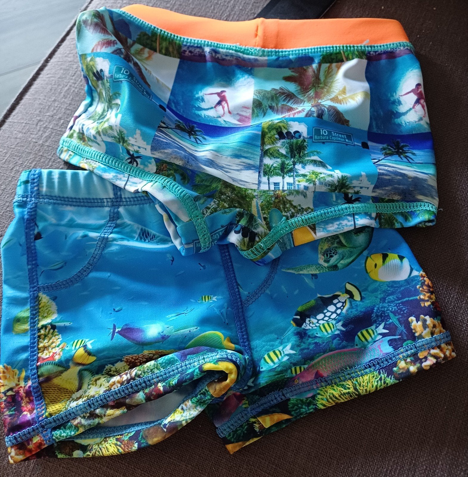 2 zwembroekjes 92/98., Kinderen en Baby's, Kinderkleding | Kinder-zwemkleding, Ophalen of Verzenden, Nieuw, Maat 92, Jongen