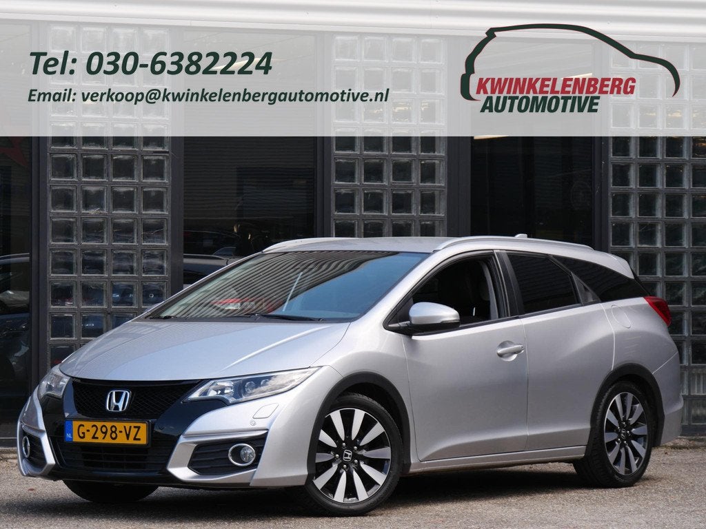 Honda Civic TOURER 1.8 LIFESTYLE/ ADAS PACK/ TREKHAAK/ NIEUW, Auto's, Honda, Voorwielaandrijving, Stof, Gebruikt, Euro 6