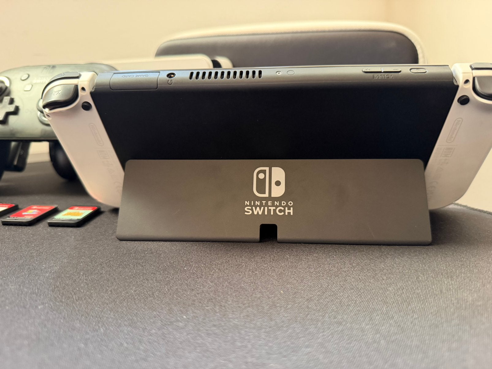Foto 5 van Nintendo switch OLED wit - zeer compleet en net - 4 games