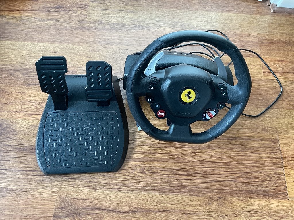 PlayStation stuur met pedalen + ps4 f1 spel 2019, Ophalen, 1 speler, Racen en Vliegen, Virtual Reality