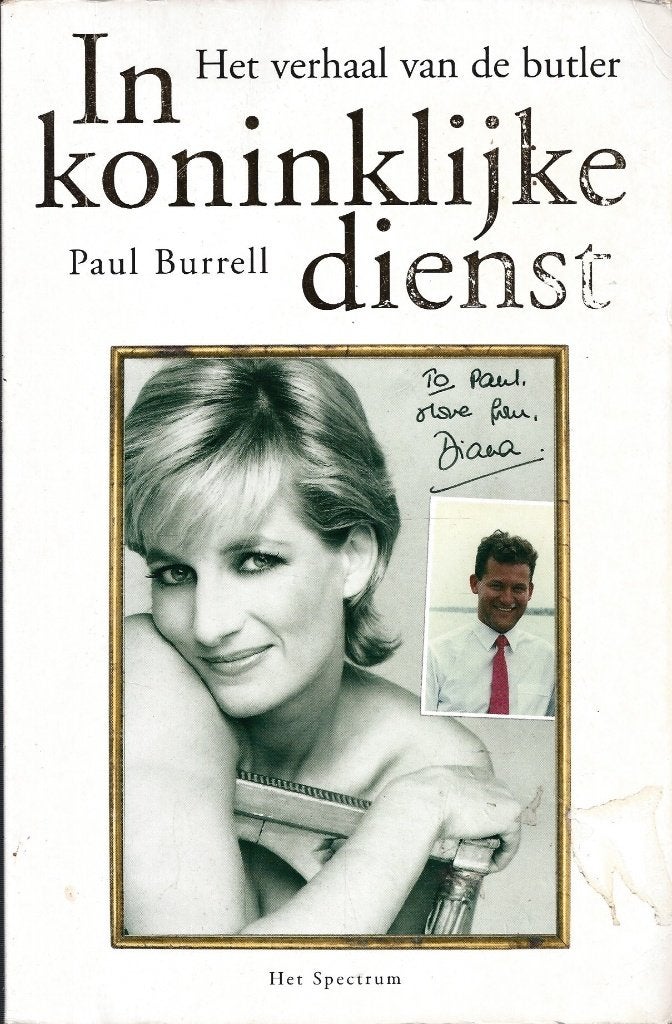 Paul Burell - In koninklijke dienst - Lady Di, Verzamelen, Koninklijk Huis en Royalty, Ophalen of Verzenden, Tijdschrift of Boek
