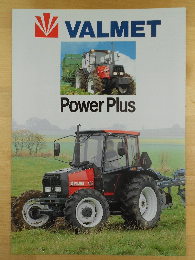 Valmet 305 405 455 605 655 755 805 905 Tractor Brochure 1989, Folder, Valmet, Ophalen of Verzenden, Zo goed als nieuw