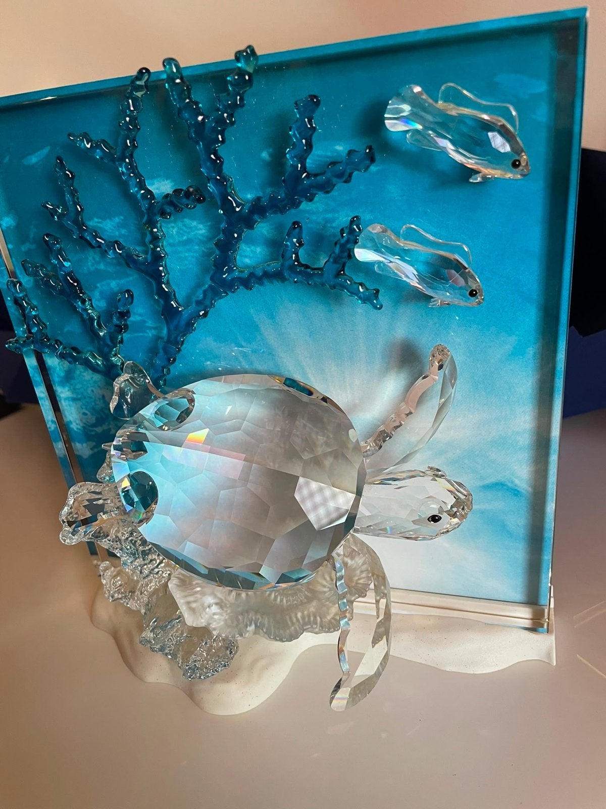 Swarovski Wonders of the Sea Eternity met alles erbij, Verzamelen, Swarovski, Ophalen of Verzenden, Zo goed als nieuw, Figuurtje