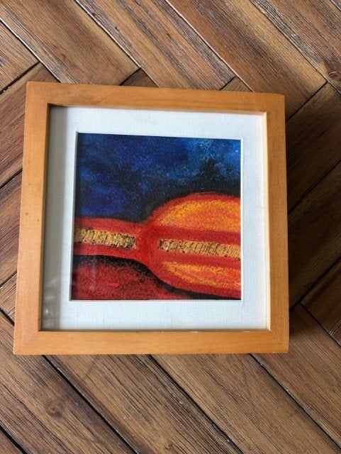 Schilderijtje 'zonder titel' van Marieke Wouters, Antiek en Kunst, Ophalen of Verzenden