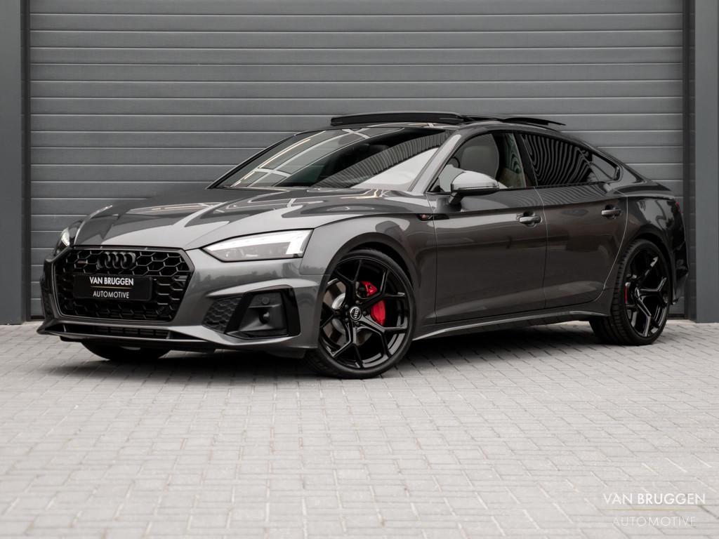Audi A5 Sportback 45 TFSI Quattro S-Line Pano 20" E-Stoelen, Auto's, Audi, Automaat, Gebruikt, 4 cilinders, 1984 cc