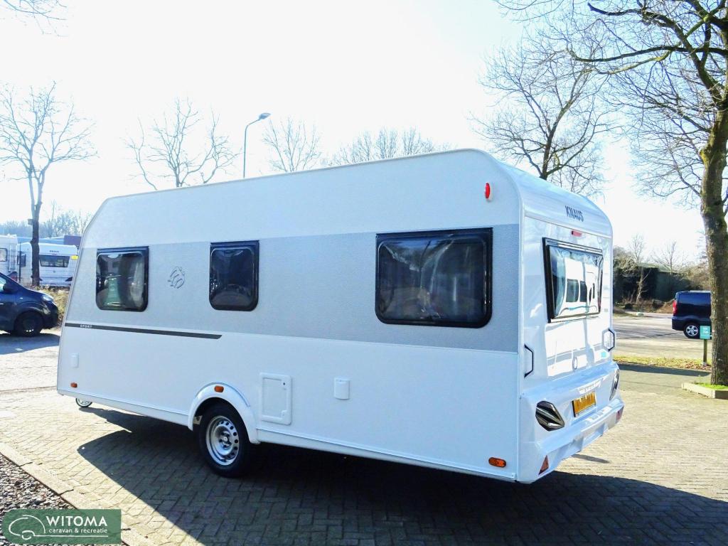Knaus Sport 460 EU 2de pinksterdag open huis, Caravans en Kamperen, Caravans, Standaardzit, Bedrijf, 6 tot 7 meter, Knaus
