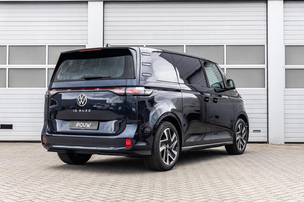Volkswagen ID. Buzz Cargo 286pk Bulli Edition 79 kWh | Rondo, Auto's, Bestelauto's, Automaat, 12 maanden, Zwart, 286 pk