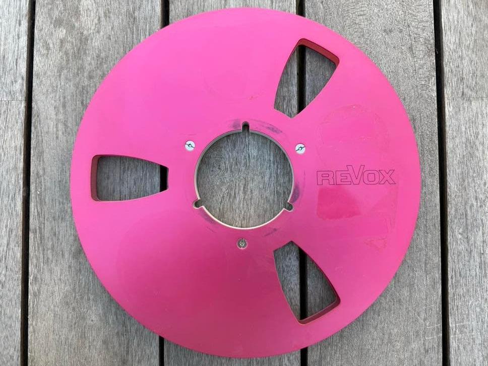 Revox spoel Rood 26cm alu, Audio, Tv en Foto, Bandrecorders, Ophalen of Verzenden, Onderdeel