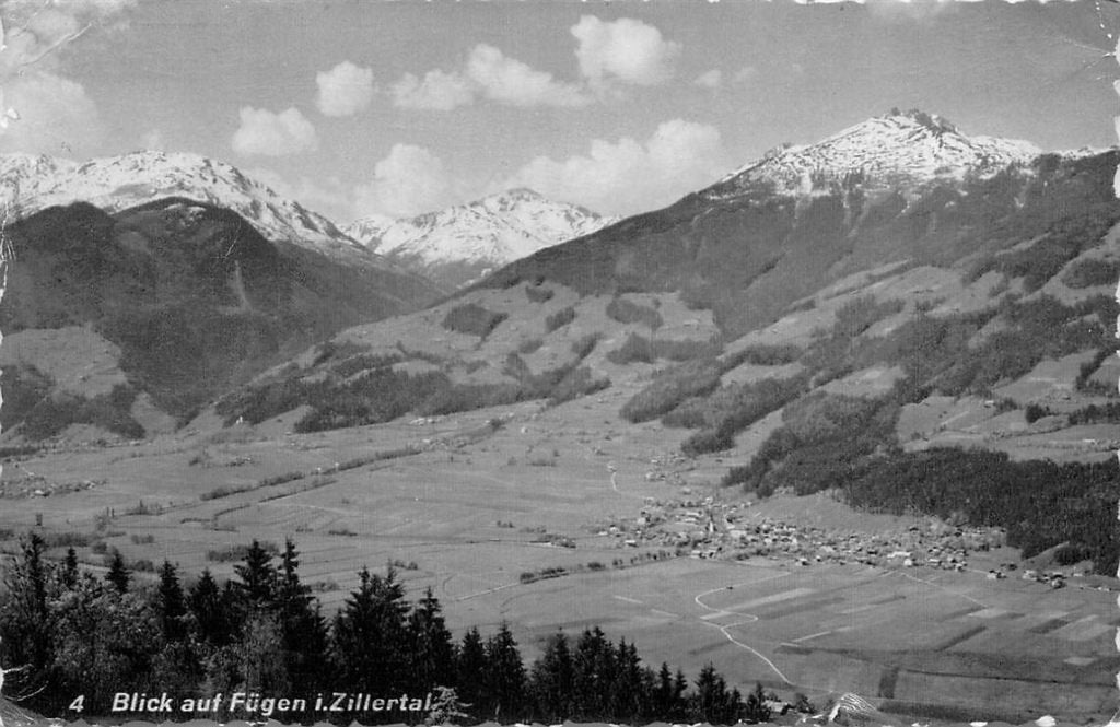 701-490-011 Fügen Zillertal, Verzenden, Voor 1920, Oostenrijk