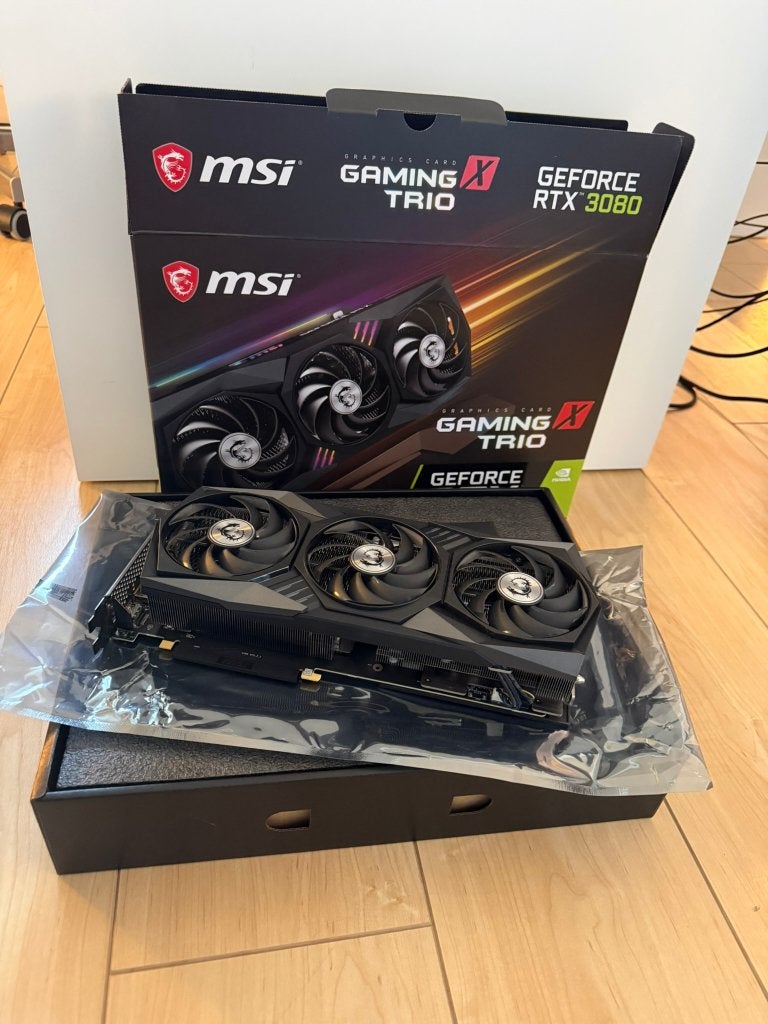 MSI Gaming Trio X RTX 3080, Computers en Software, Videokaarten, GDDR6, PCI-Express 4, Ophalen of Verzenden, Zo goed als nieuw
