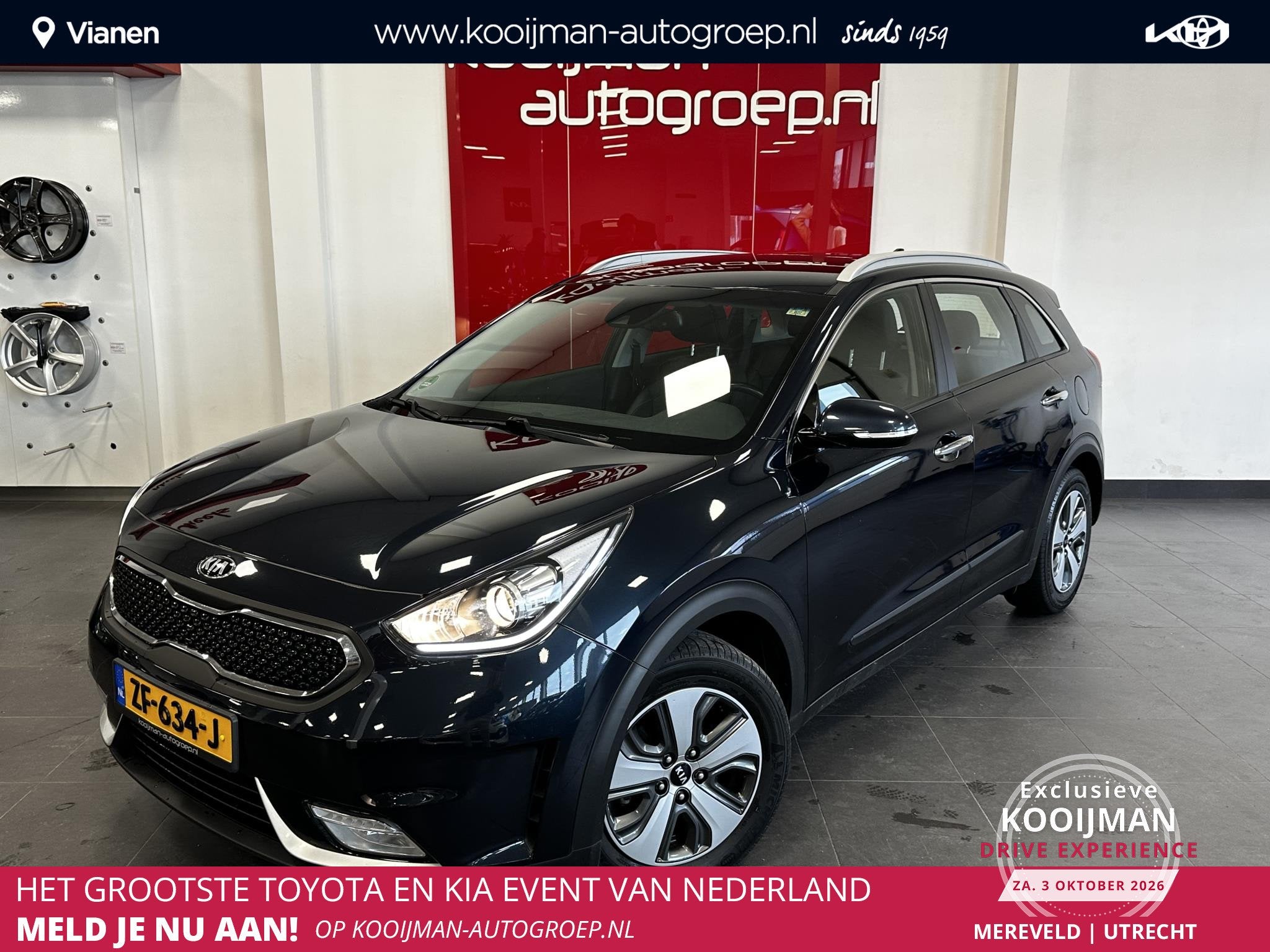 Kia Niro 1.6 GDi Hybrid DynamicLine NL auto ,Cruise control