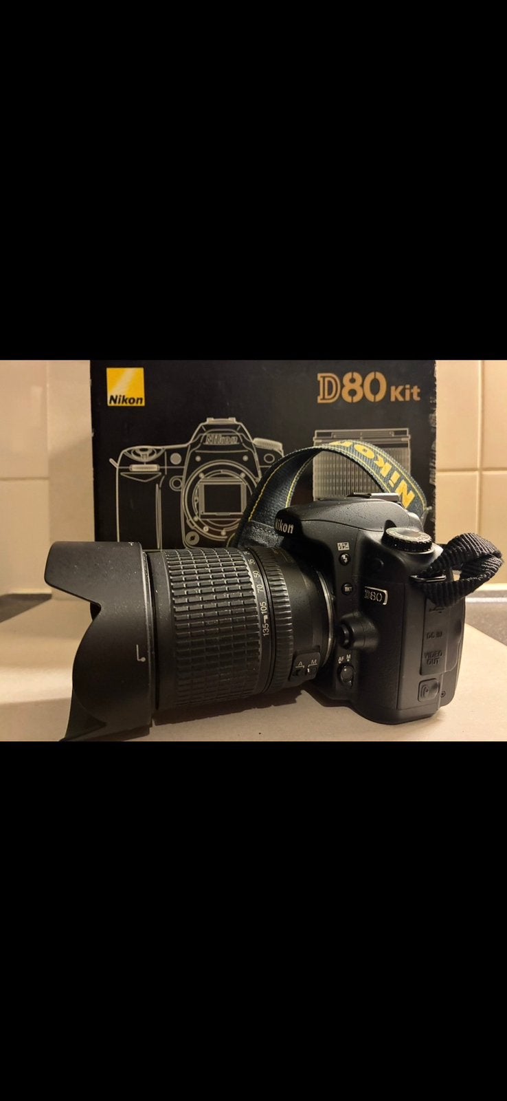 Nikon D80, Ophalen of Verzenden, Zo goed als nieuw, Nikon