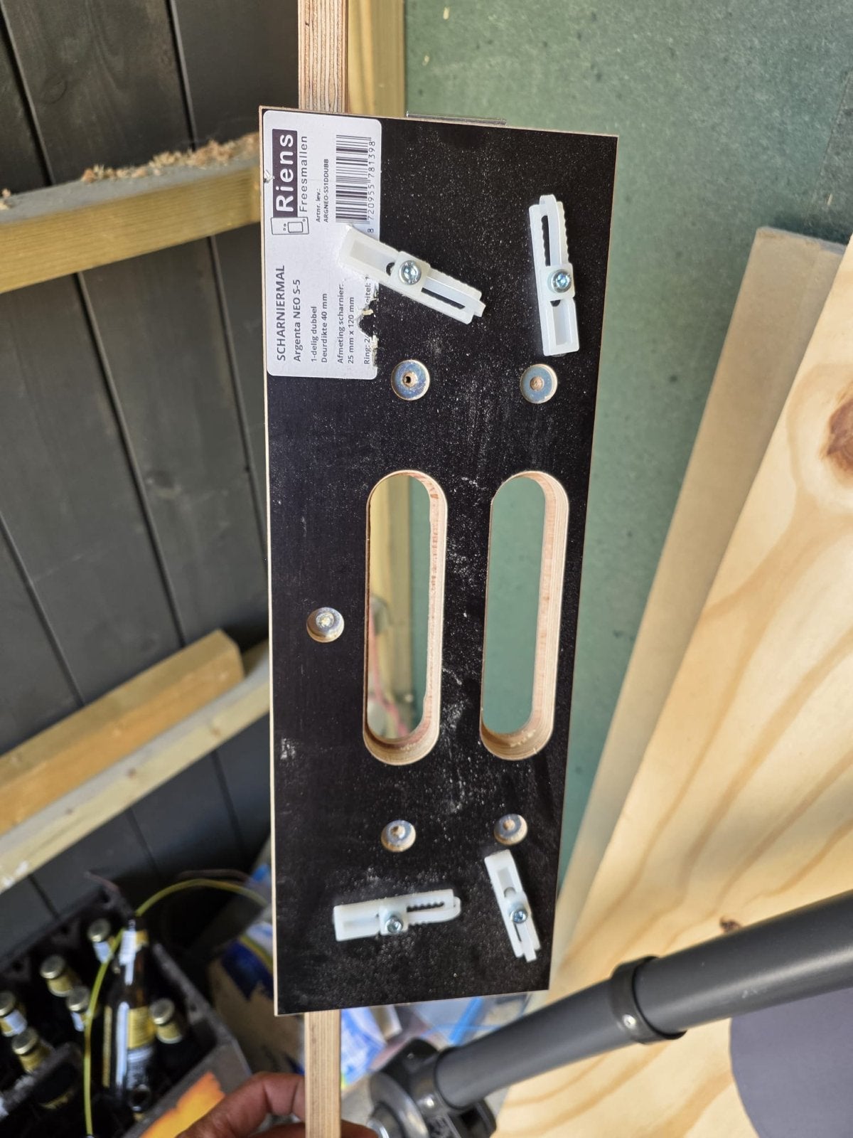 Riens Freesmal 110 x 30 mm voor neo scharnieren, Ophalen, Gebruikt, Elektrisch, Overige soorten