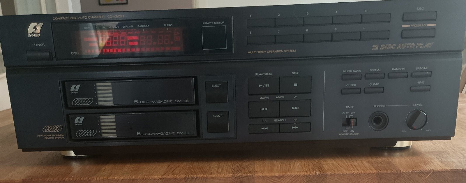 Sansui CD-X510M CD-wisselaar - Defect, Ophalen, Niet werkend, Overige merken, Wisselaar