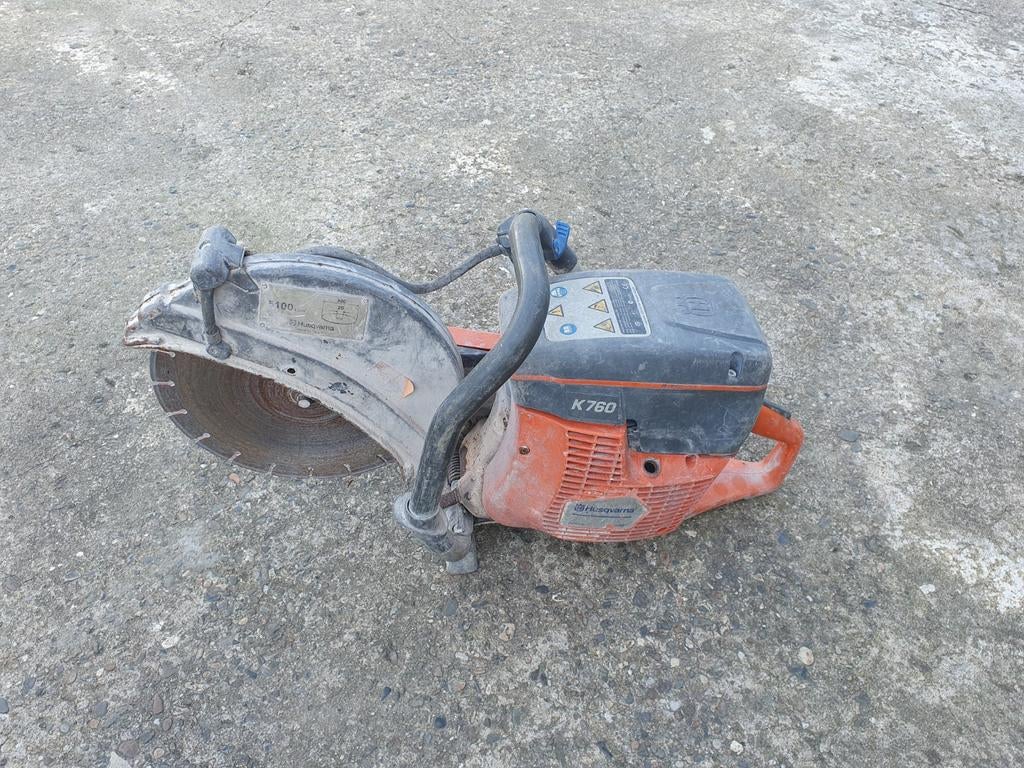 Husqvarna K760 Motorslijper - Krachtige Doorslijper, Ophalen, Gebruikt, 70 mm of meer, Overige typen