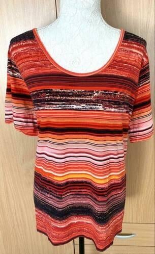 Canda top/shirt maat XL [v], Kleding | Dames, Grote Maten, Zo goed als nieuw, Shirt of Top, Rood, Ophalen of Verzenden