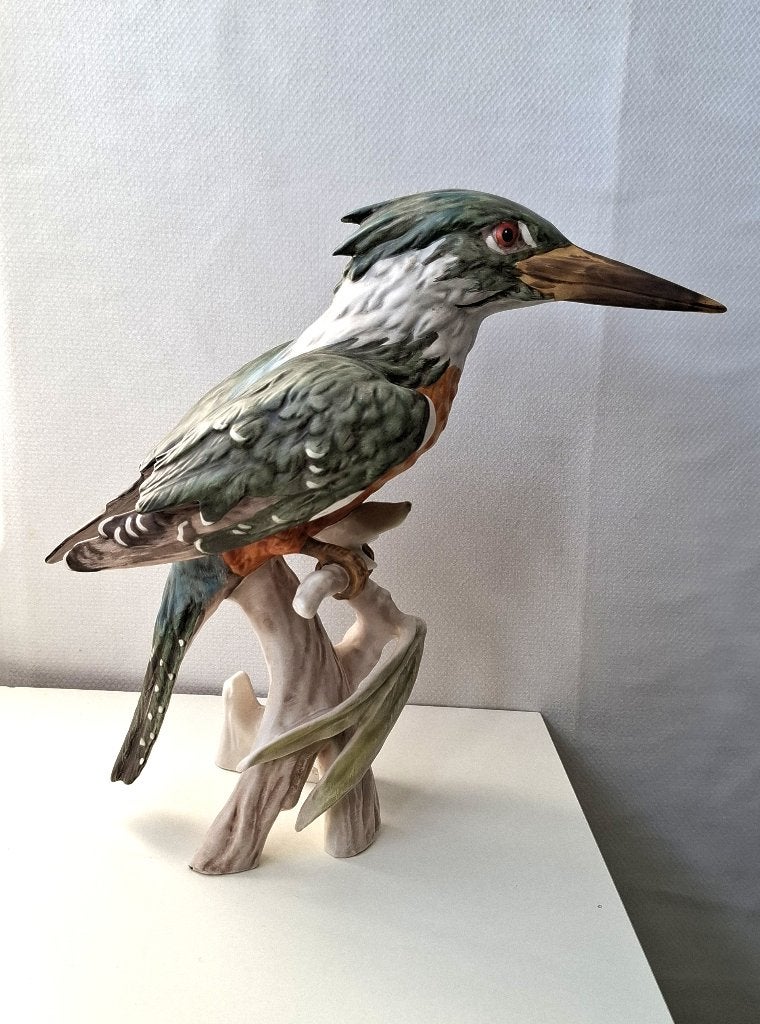 Goebel Porselein Vogel: IJsvogel, Ophalen of Verzenden, Gebruikt, Dier