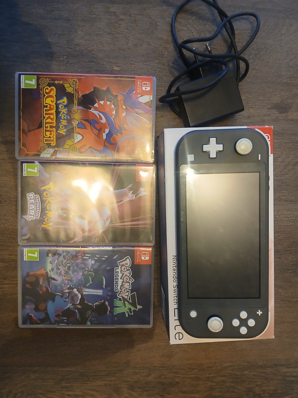 nintendo switch bundel, Ophalen of Verzenden, Grijs, Zo goed als nieuw